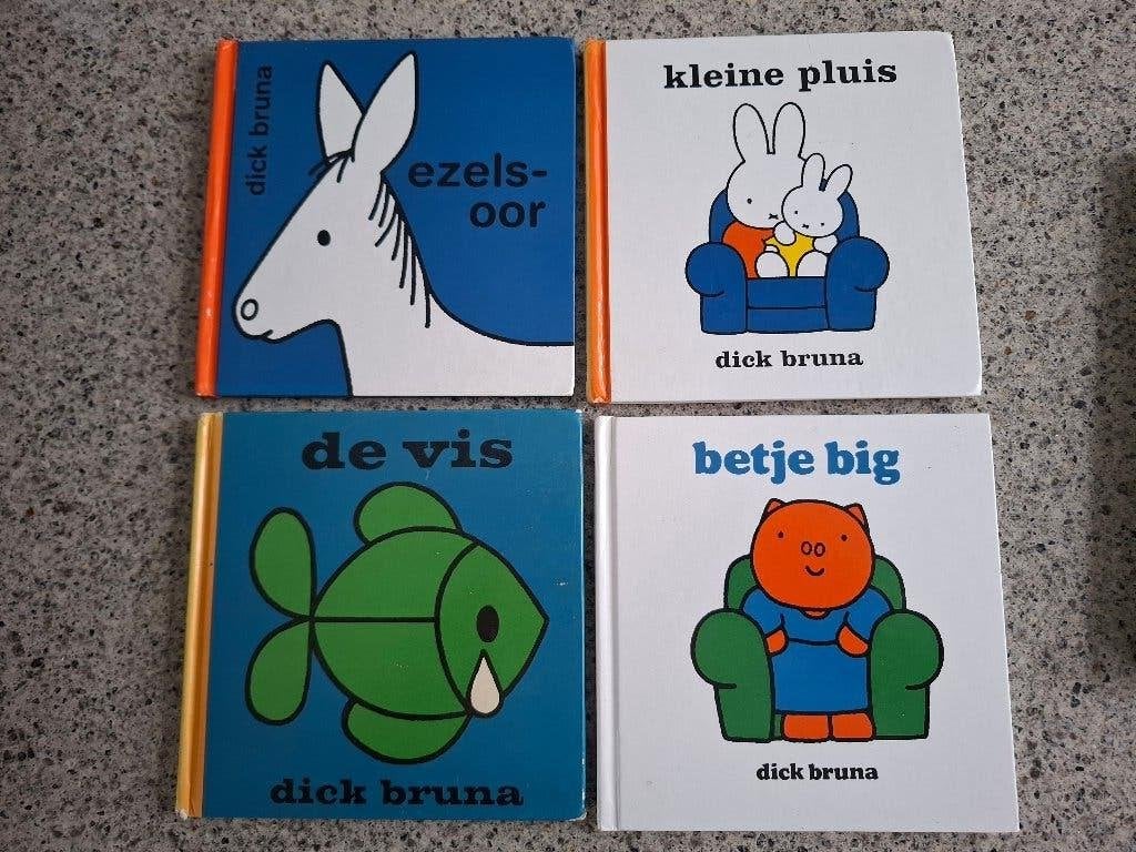 DICK BRUNA, 4 BOEKJES, Boeken, Ophalen of Verzenden, Gelezen