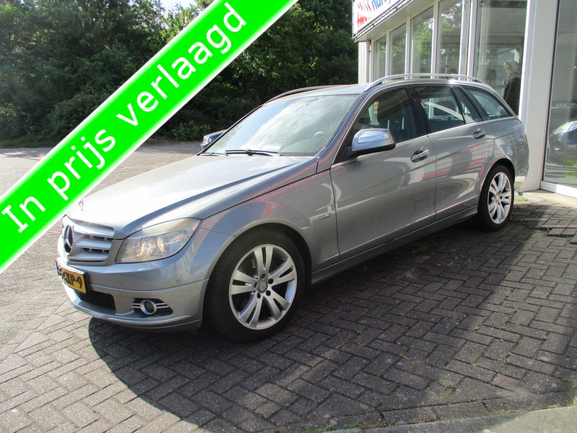 Mercedes-Benz C-Klasse Estate 200 K Avantgarde Automaat!, Auto's, Automaat, Achterwielaandrijving, 4 cilinders, Origineel Nederlands