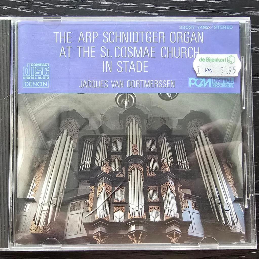 CD: The Arp Schnidtger Organ - Jacques van Oortmerssen, Ophalen of Verzenden, Classicisme, Overige typen