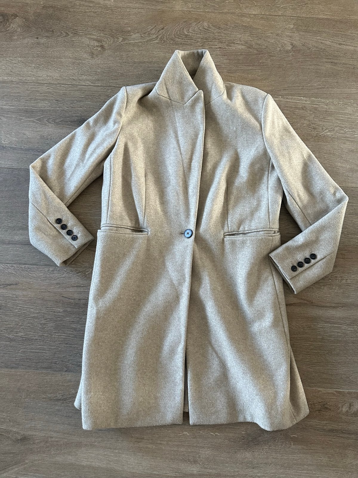 Primark jas, grijs, maat S/M, Ophalen, Gedragen, Maat 36 (S), Grijs