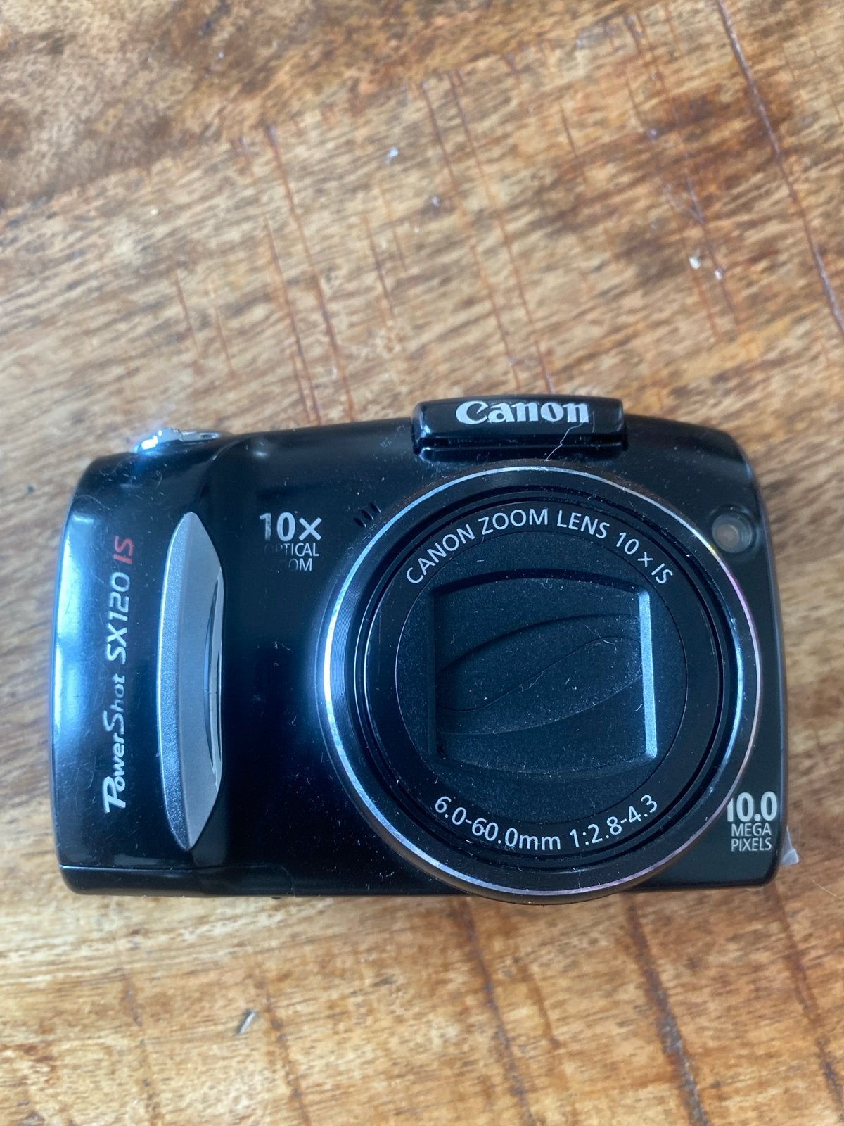 Canon PowerShot SX120 IS Compactcamera - 10x optische zoom, Ingebouwde flitser, Gebruikt, Canon, Ophalen of Verzenden