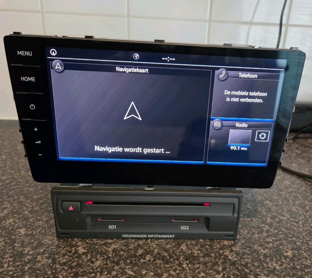 Volkswagen Discover Media MIB2 Navigatie Systeem, Auto diversen, Autonavigatie, Ophalen of Verzenden, Zo goed als nieuw