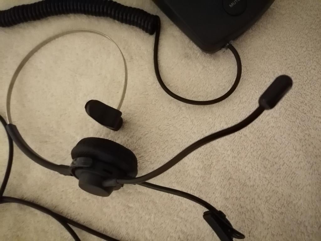 headset voor vaste lijn, Verzenden, Zo goed als nieuw, 1 handset, Stralingsarm