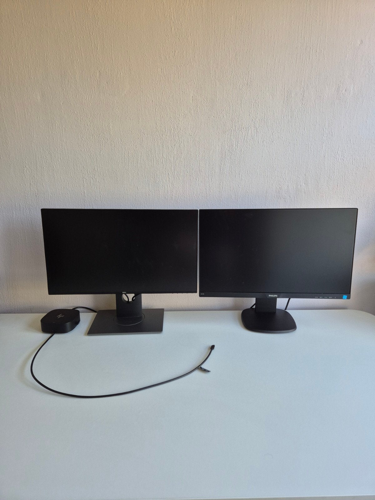 Dell en Philips monitor, Ophalen, Gebruikt, IPS, HDMI