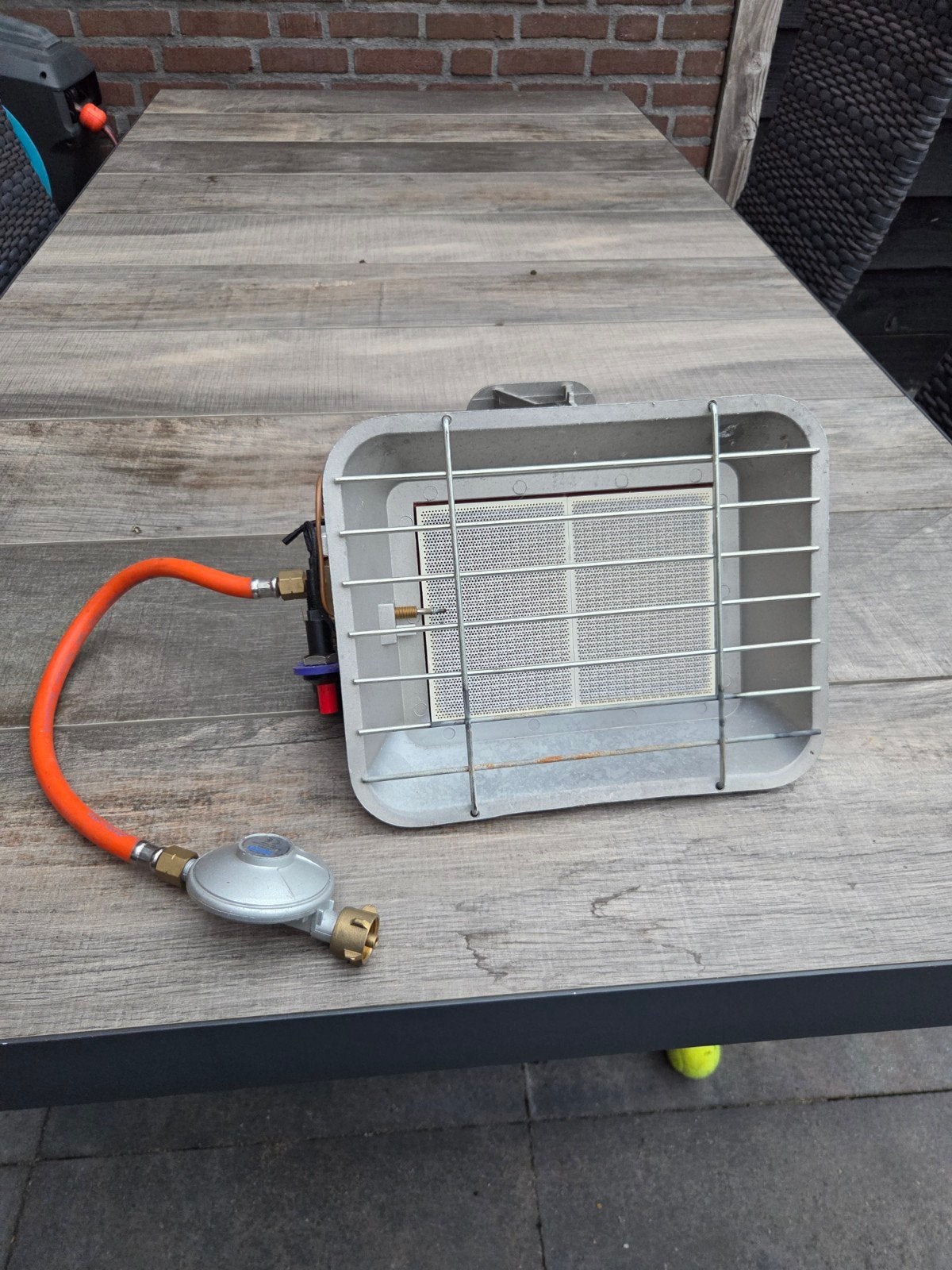 Z.G.A.N. Rowi Gaskachel HGS 4400/1 P met drukregelaar, Ophalen of Verzenden, Zo goed als nieuw, Gas