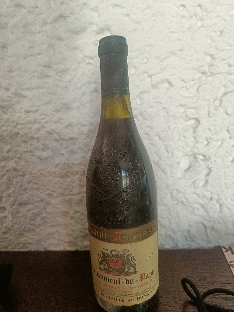 fles wijn, Ophalen, Frankrijk, Nieuw, Rode wijn