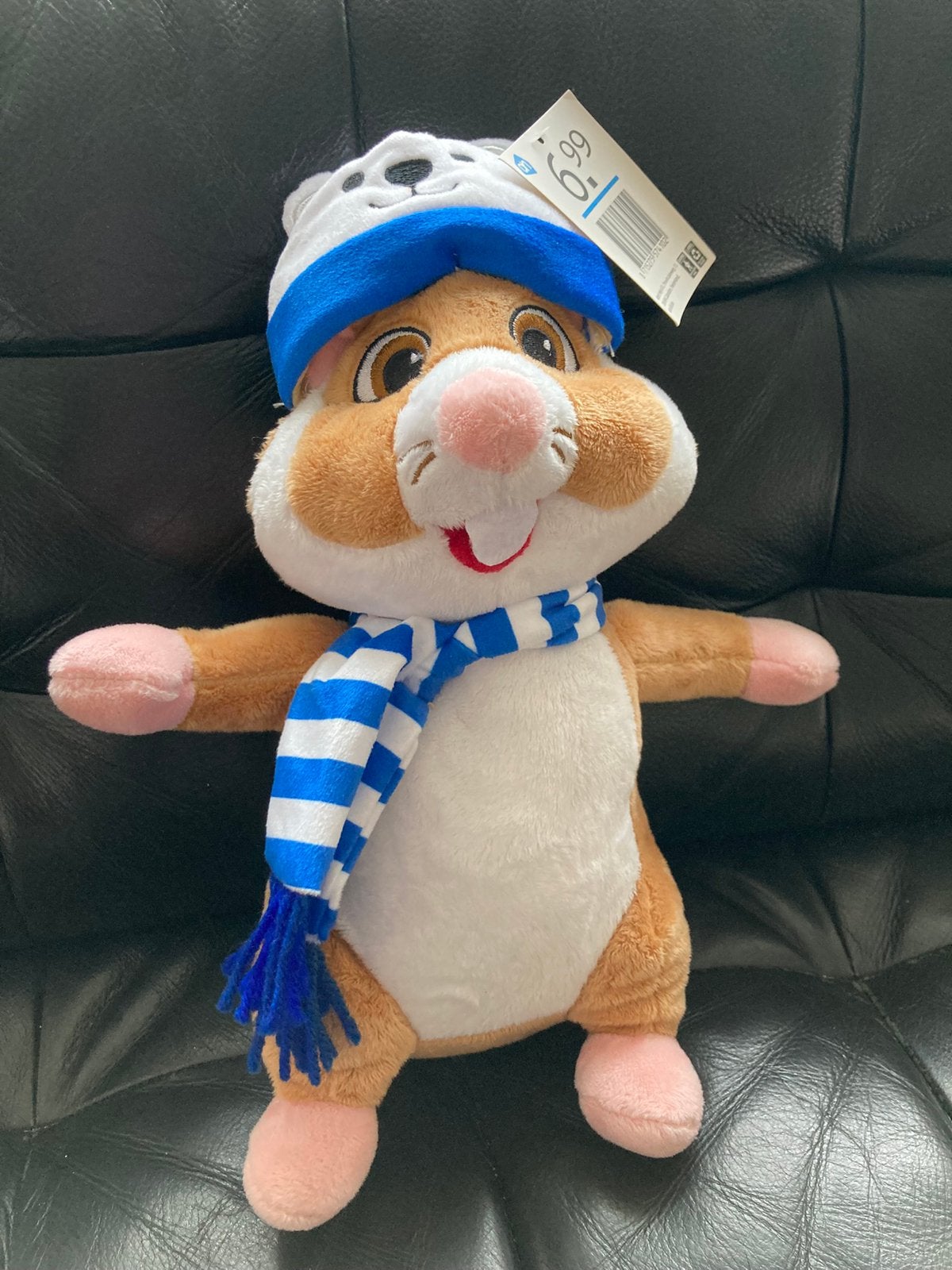 Ah hamster winter, Kinderen en Baby's, Speelgoed | Knuffels en Pluche, Ophalen of Verzenden, Zo goed als nieuw, Overige typen