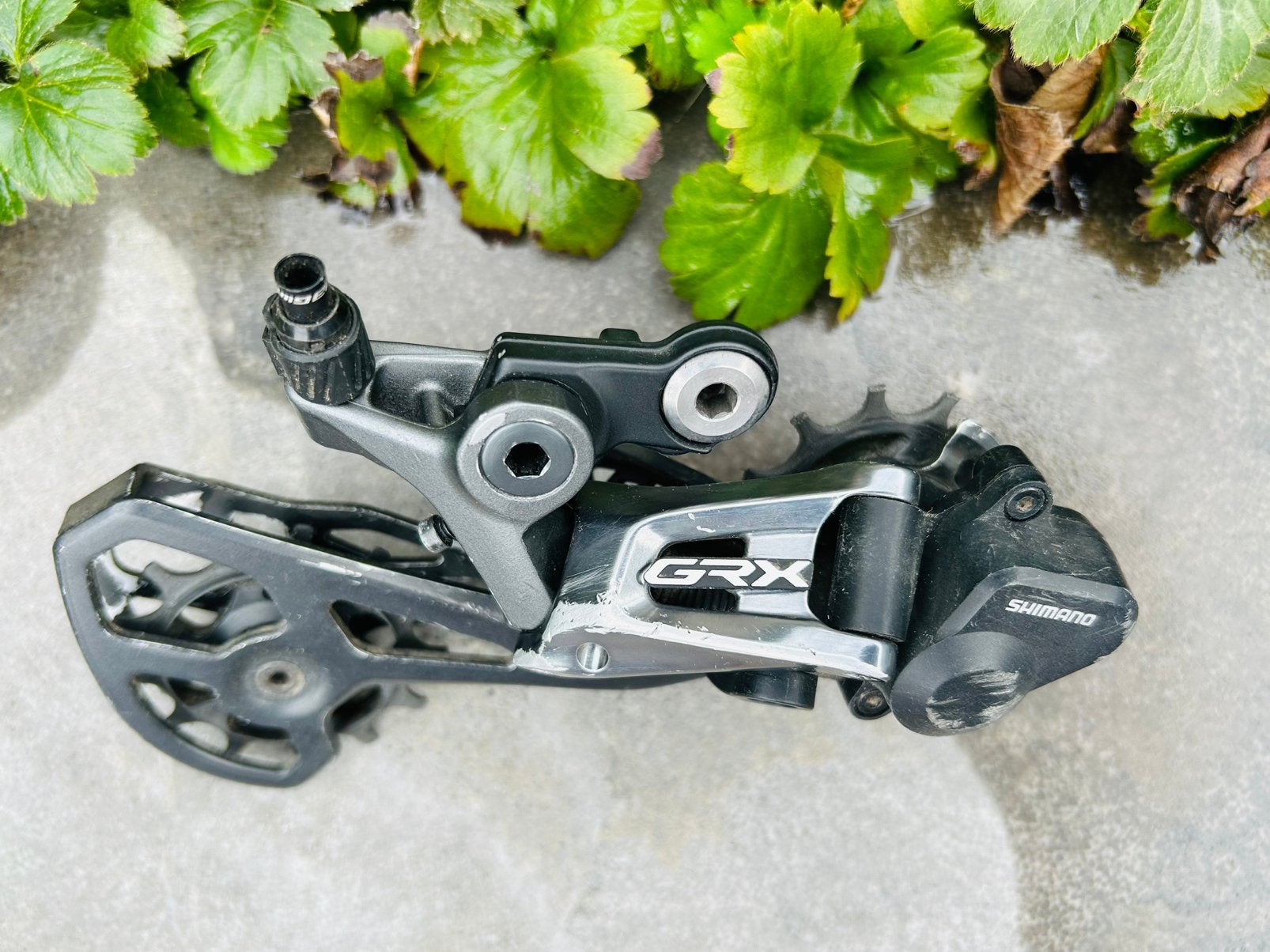 Shimano GRX RD-RX810 achterderailleur 11 speed, Gebruikt, Ophalen of Verzenden, Derailleur of Ketting, Aluminium