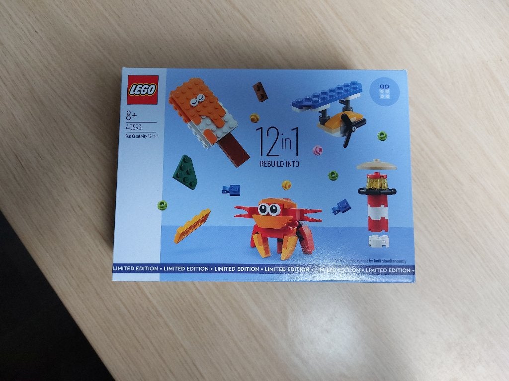 LEGO 40593 12-in-1 creatief bouwplezier, Lego, Nieuw, Ophalen of Verzenden, Compleet