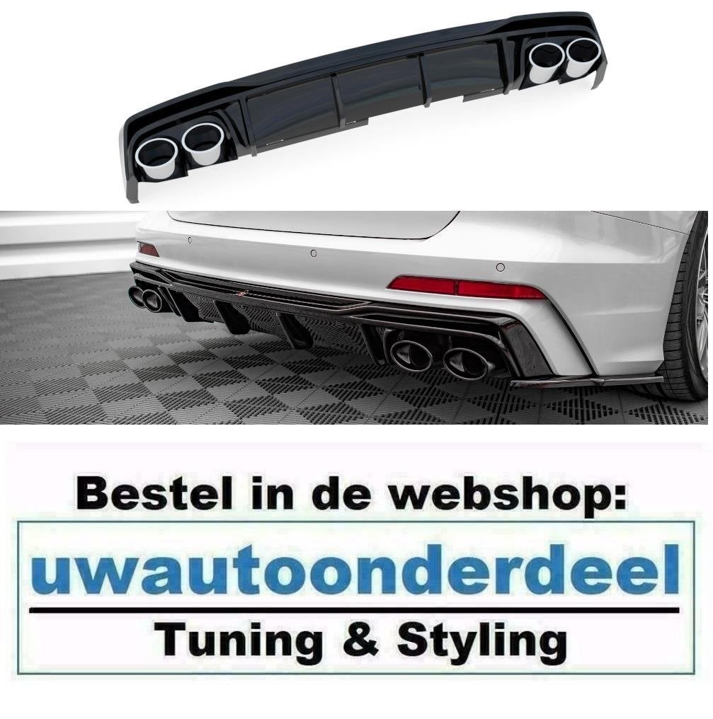 Diffuser Uitlaat Sierstuk Uitlaatsierstuk Voor Audi A6 C8 S, Verzenden, Automotive Parts, A.parts@hotmail.nl, Trasmolenlaan 12 3447 GZ Woerden