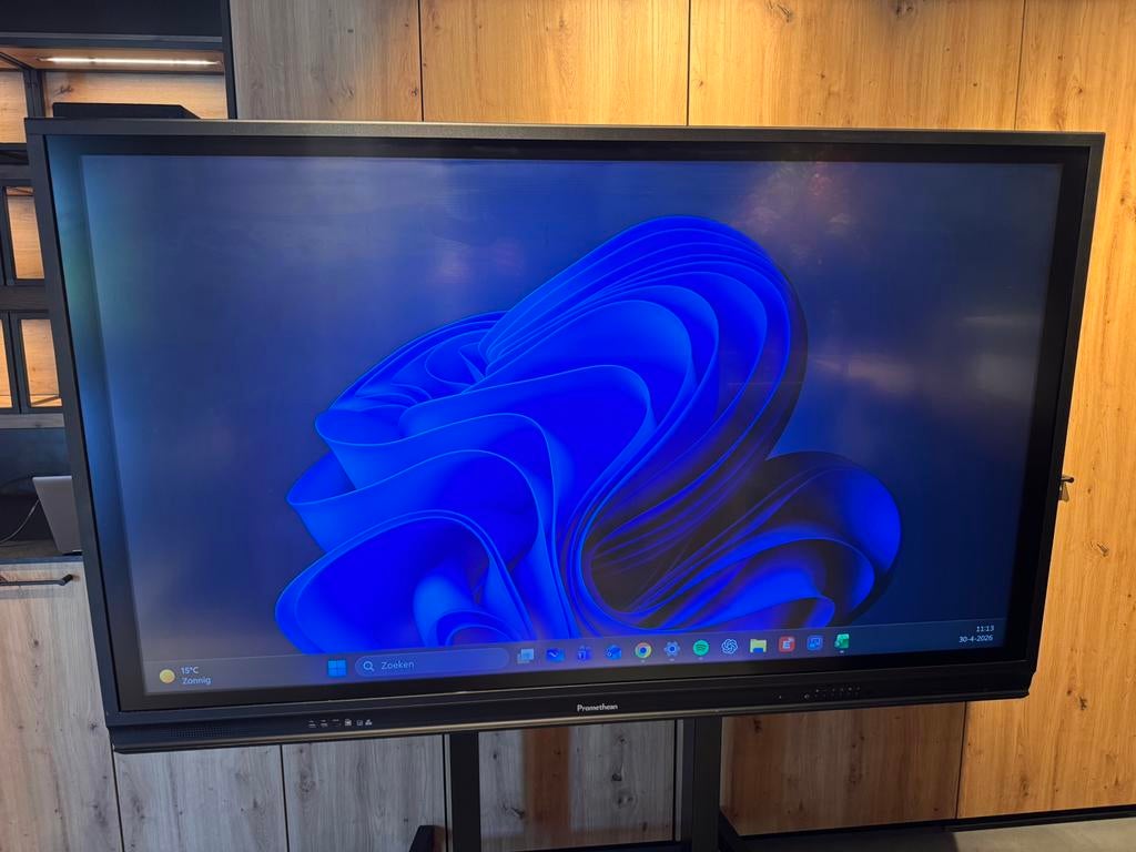 Promethean 4K AP6 70/75” digibord met muurbeugel OP=OP, Audio, Tv en Foto, Televisies, Zo goed als nieuw, LED, 100 cm of meer