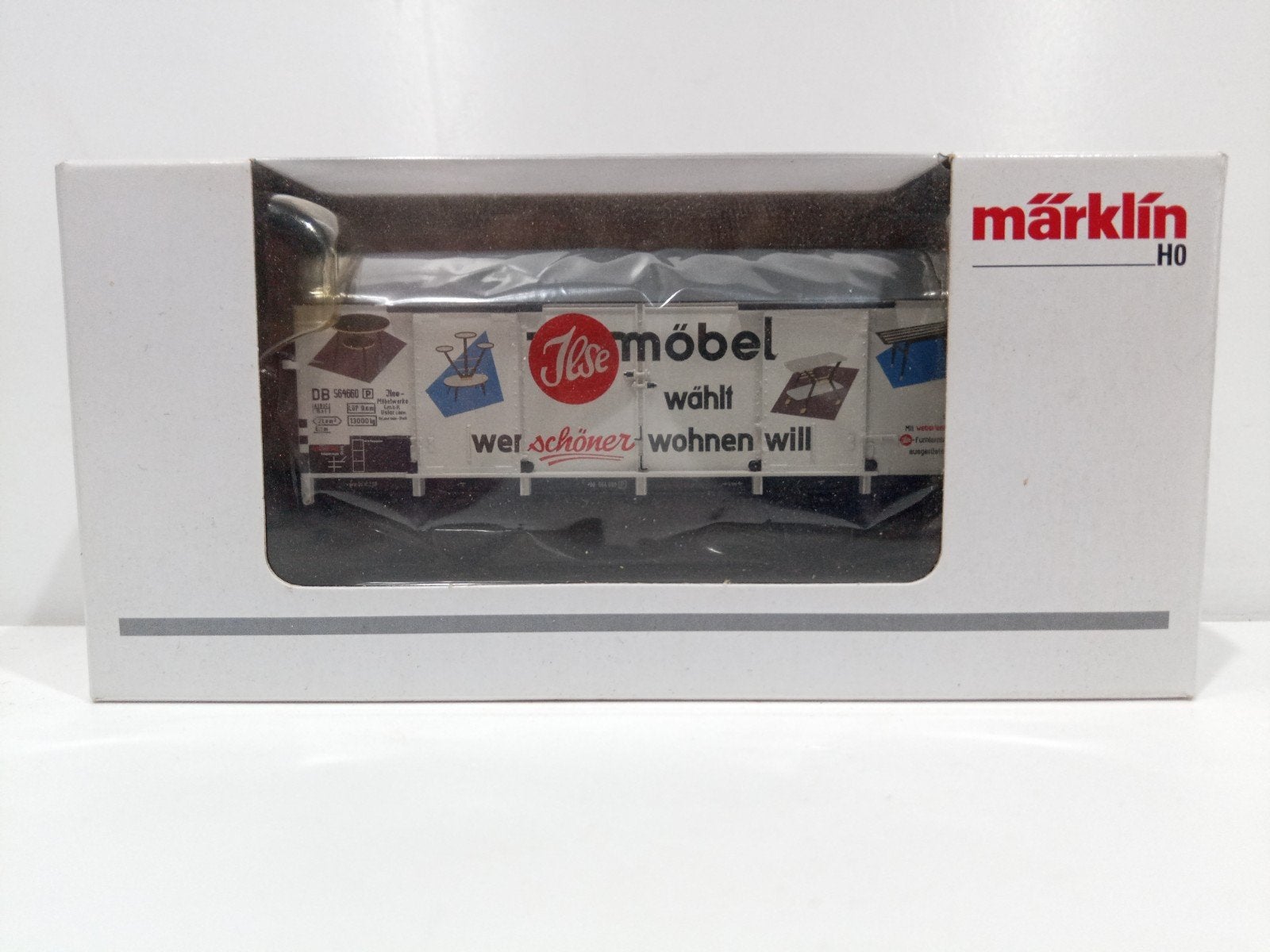 Märklin H0 48165 Gedeckte Güterwagen Ilse Möbel, Ophalen of Verzenden