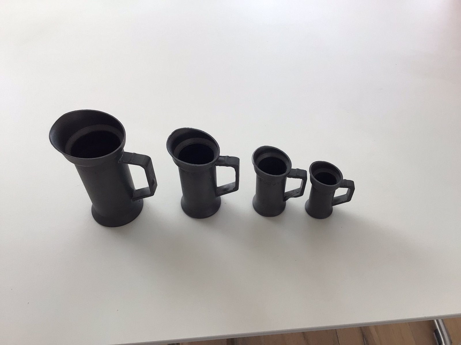 Tinnen maat bekertjes, Antiek en Kunst, Antiek | Tin, Ophalen