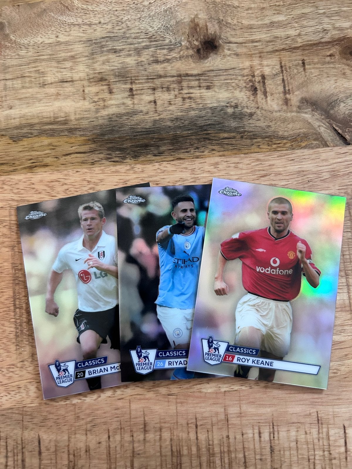 Topps Chrome Premier League Classics Voetbal Kaarten, Ophalen of Verzenden, Zo goed als nieuw, Buitenlandse clubs, Spelerskaart