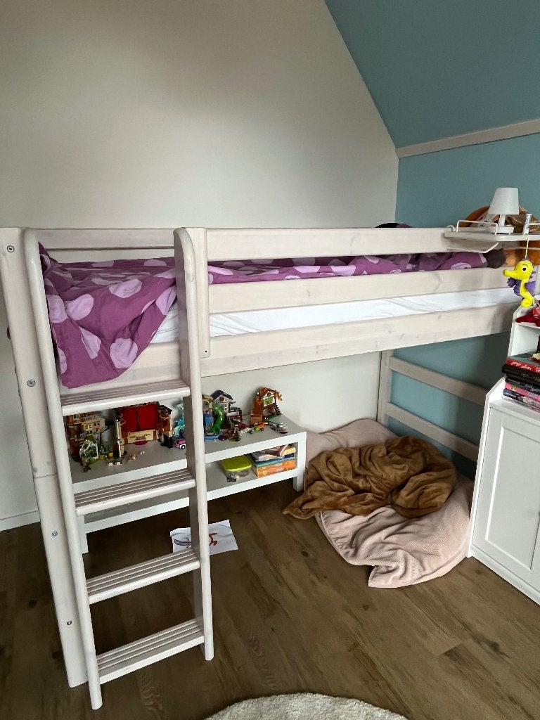 Hoogslaper incl matras, Ophalen, Zo goed als nieuw, Hoogslaper