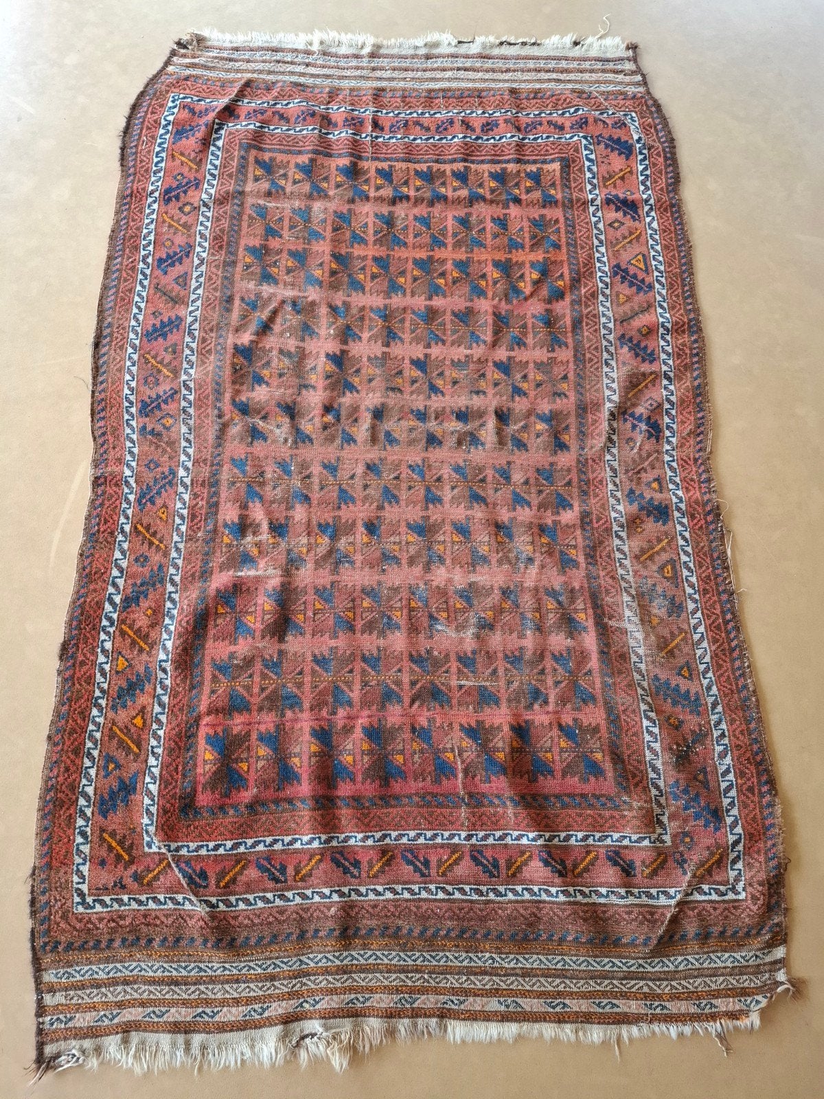 Antiek Perzisch tapijt, Ophalen of Verzenden