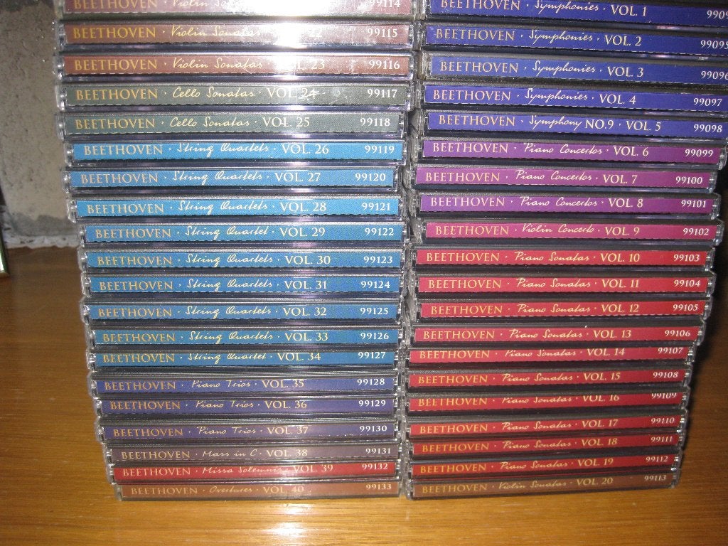 Ludwig van Beethoven  Complete Masterworks  ( 40 cd ), Cd's en Dvd's, Cd's | Klassiek, Overige typen, Ophalen of Verzenden, Zo goed als nieuw