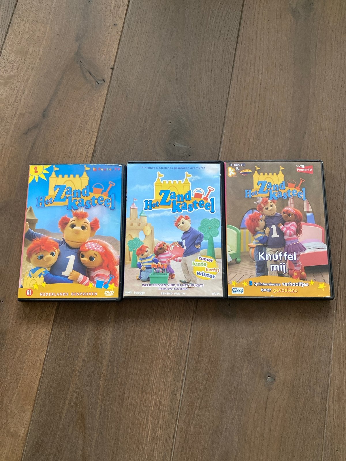 Het Zandkasteel DVD collectie - 4 DVD's, Gebruikt, Verzamelbox, Alle leeftijden, Nederlands