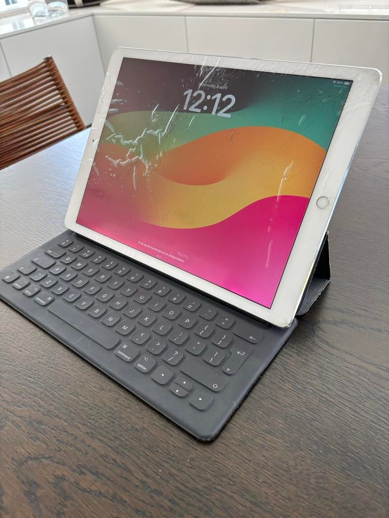iPad Pro 12,9 inch 256GB (2017) - Scherm gebarsten, Ophalen, Apple iPad Pro, Wi-Fi, Zilver