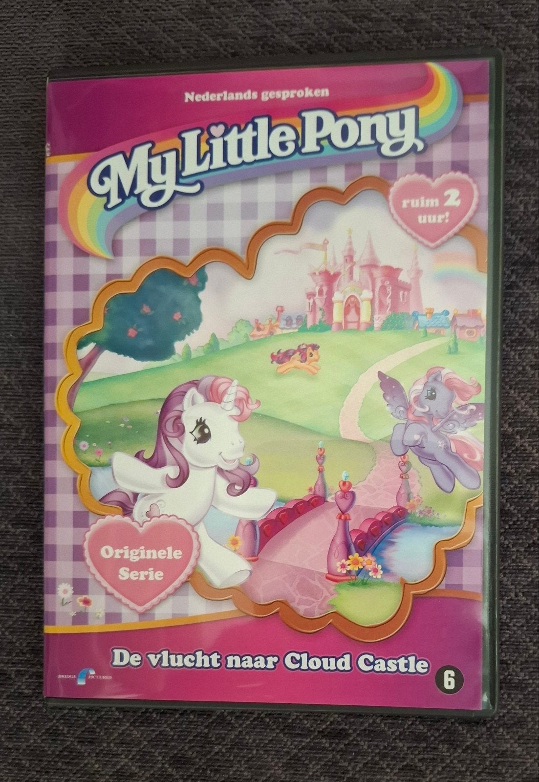 My Little Pony: De vlucht naar Cloud Castle (DVD), Alle leeftijden, Ophalen of Verzenden, Zo goed als nieuw