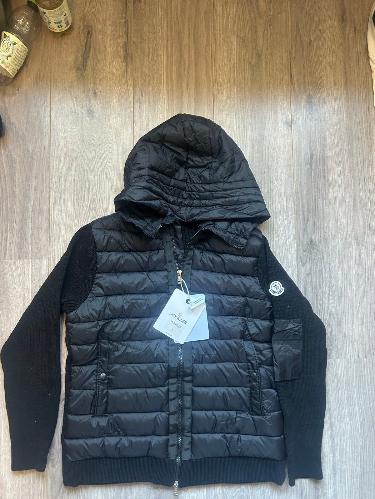 Moncler cardigan - Maat M, Verzenden, Nieuw, Maat 48/50 (M), Zwart