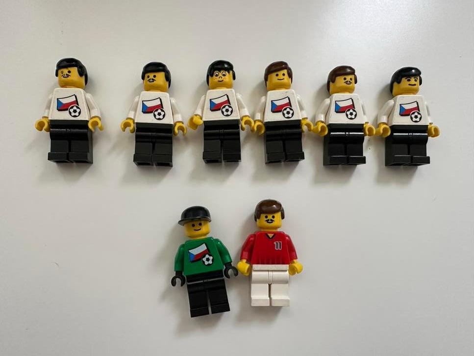 Lego WK Voetbal Tsjechië Tsjechisch voetbal team, Kinderen en Baby's, Speelgoed | Duplo en Lego, Gebruikt, Overige thema's, Verzenden