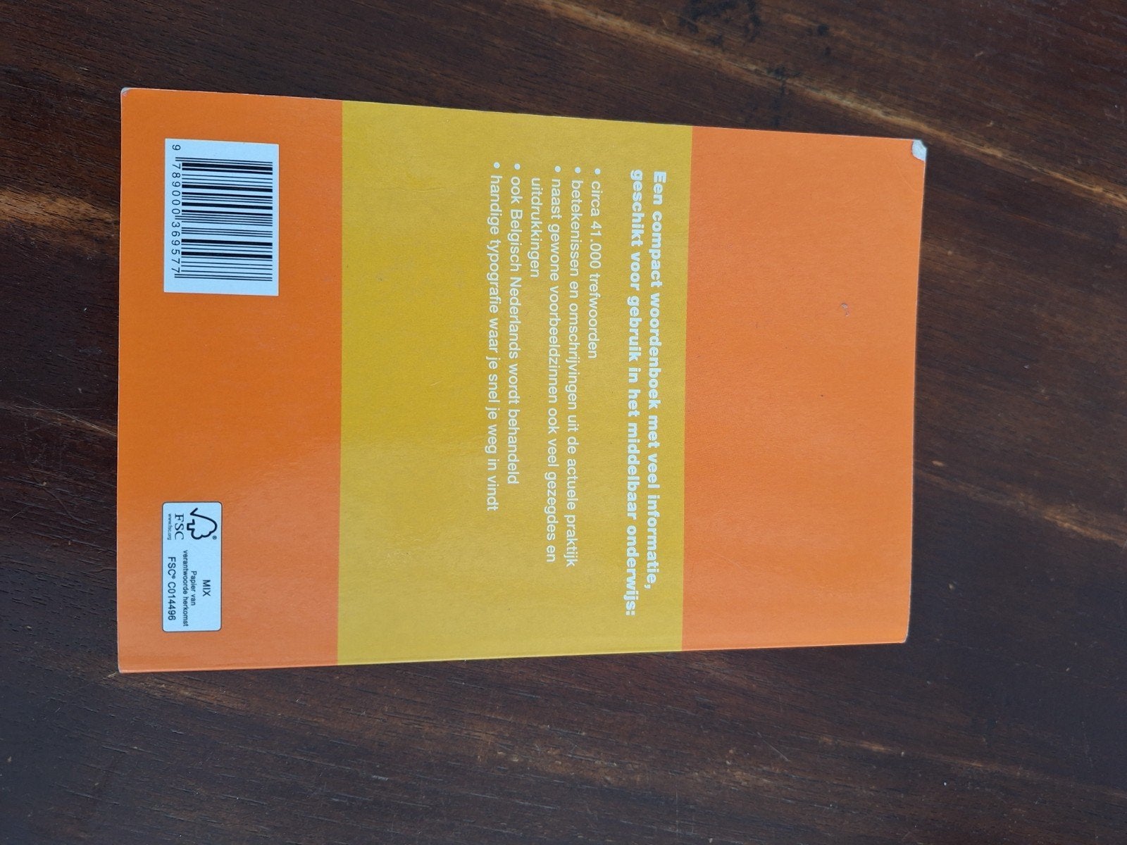 Compact woordenboek Nederlands, Boeken, Onbekend, Ophalen of Verzenden, Zo goed als nieuw, Overige uitgevers
