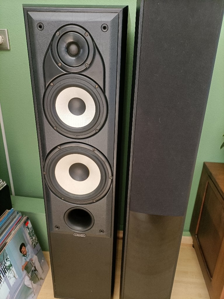 Mission High end speakerset! Nwe elco’s!, Vloerstaande luidspreker, Gebruikt, Mission, Basreflex