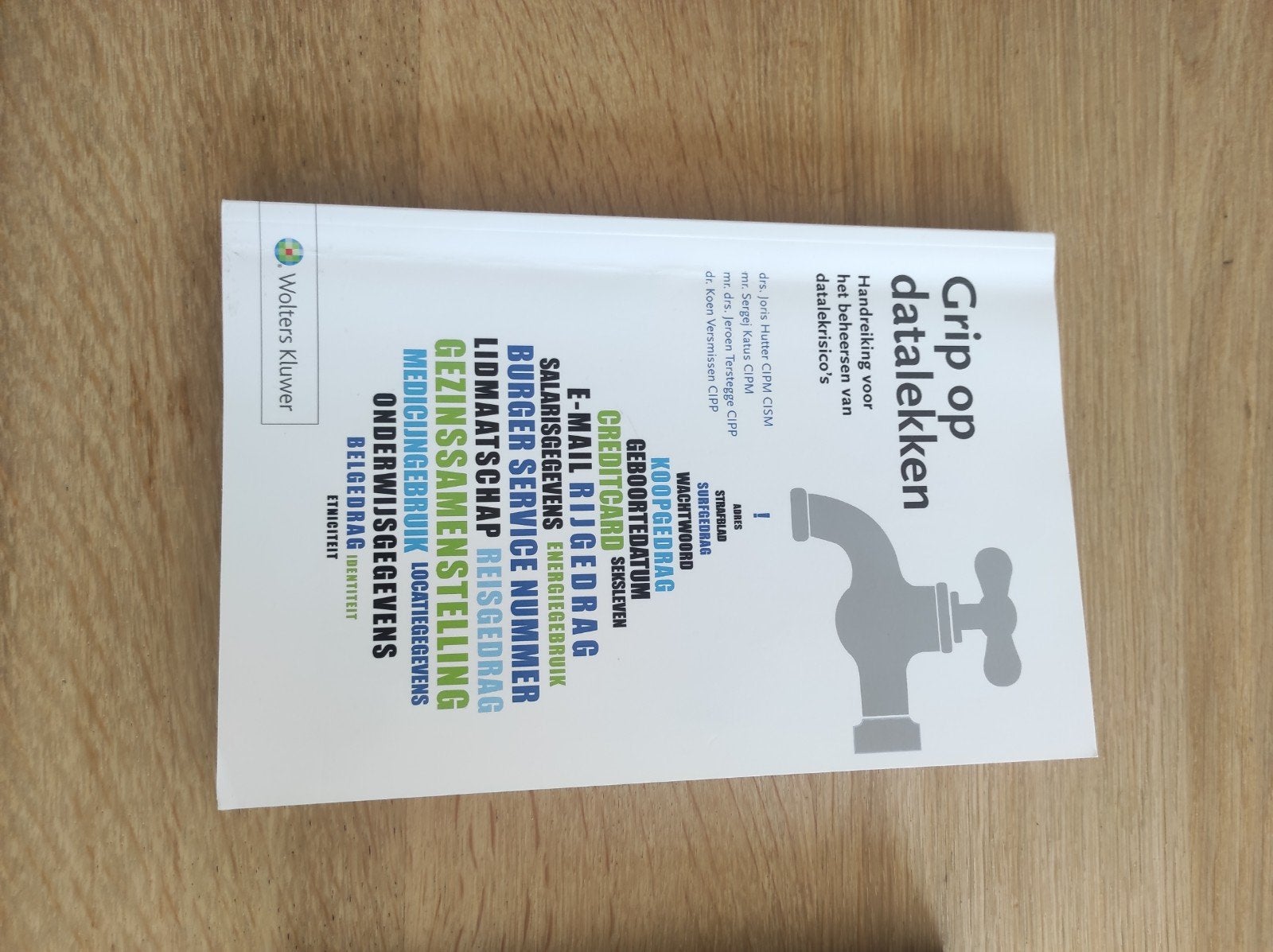 Grip op datalekken: Handreiking voor datalekrisico's, Joris Hutter, Sergej Katus, Jeroen Terstegge, Koen Versmissen, Nieuw, Ophalen of Verzenden