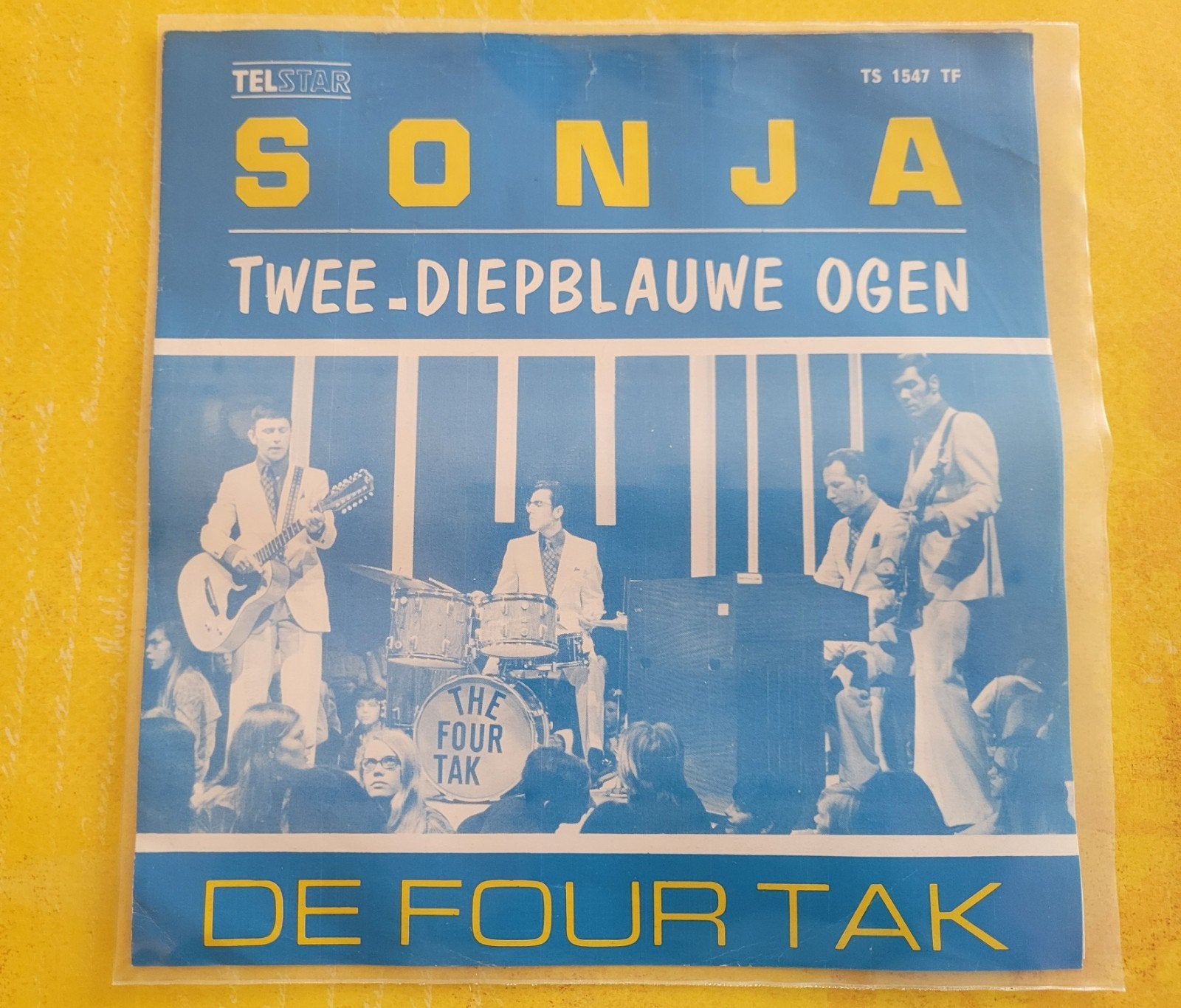 De Four Tak - Sonja - Twee diepblauwe ogen., Ophalen, Zo goed als nieuw, Overige formaten, Levenslied of Smartlap