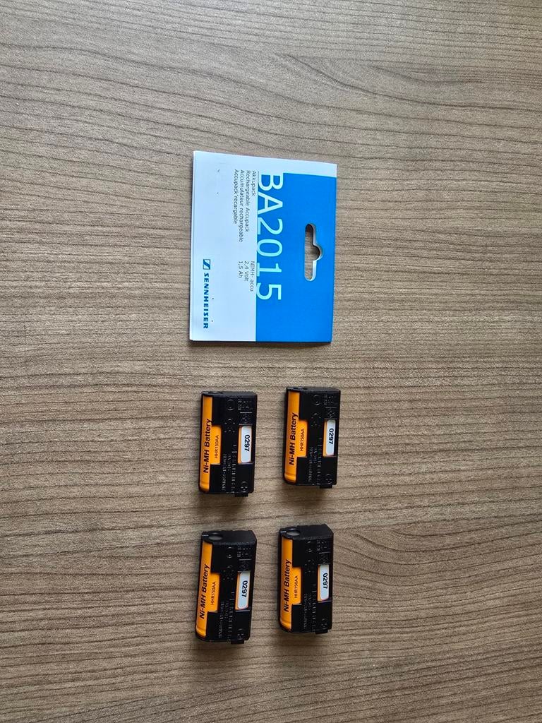 4 oplaadbare batterijen voor de G2 en G3 serie., Ophalen