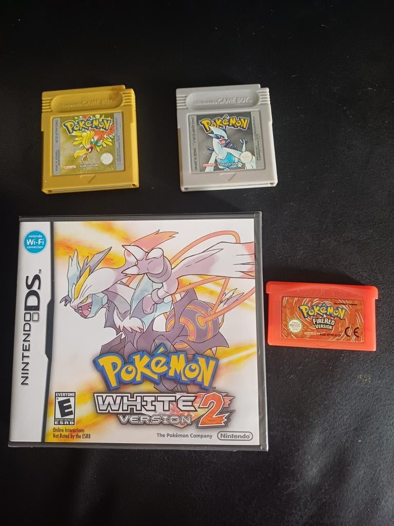 Pokémon Collectie: White 2, Gold, Silver & FireRed, Spelcomputers en Games, Games | Nintendo DS, 1 speler, Nieuw, Ophalen of Verzenden