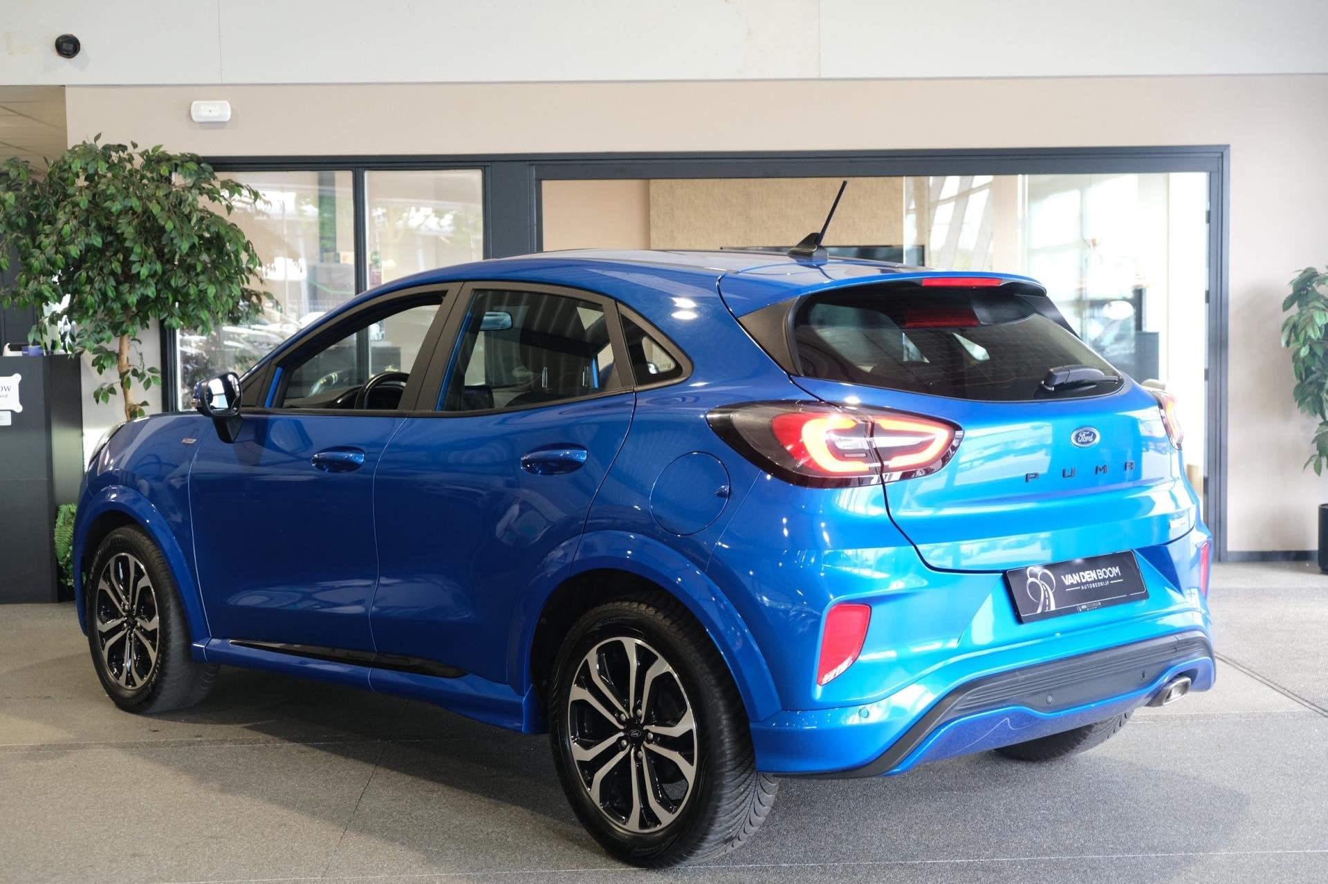 Ford Puma 1.0 EcoBoost Hybrid ST-Line Navi Led Cruise, Auto's, Voorwielaandrijving, Zwart, Blauw, Origineel Nederlands