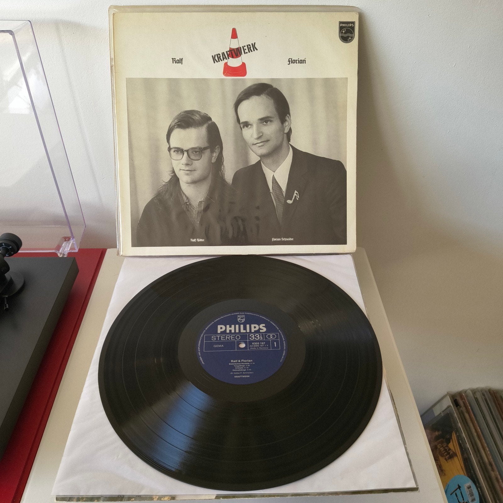Kraftwerk - Ralf & Florian LP (Philips, 1973)Duitse Persing, Ophalen, LP, Originele persing, Zo goed als nieuw
