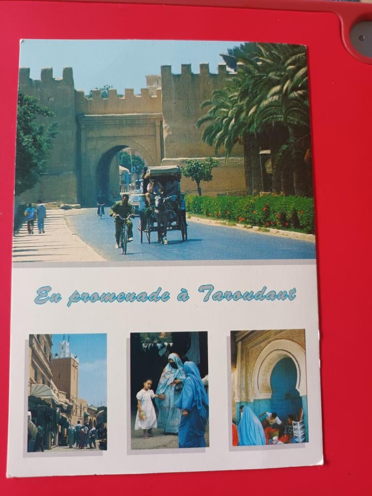 Taroudant, Marokko, Verzamelen, Ansichtkaarten | Buitenland, Ophalen of Verzenden, 1960 tot 1980, Ongelopen, Buiten Europa