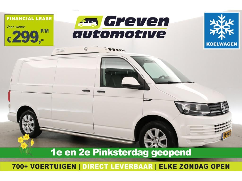 Volkswagen Transporter 2.0 TDI 140PK L2H1 | Nachtkoeling | K, Auto's, Bestelauto's, Voorwielaandrijving, Euro 5, Gebruikt, 4 cilinders