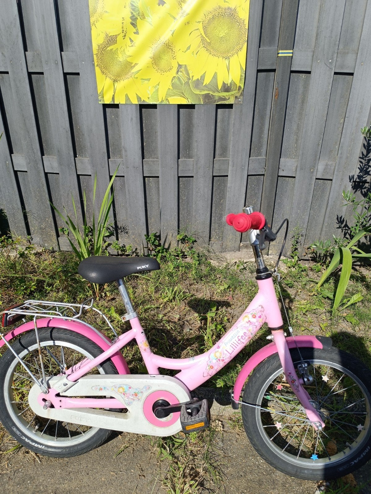 Puky Lillifee 16 inch meisjesfiets, Ophalen, Terugtraprem, Puky, 16 tot 20 inch