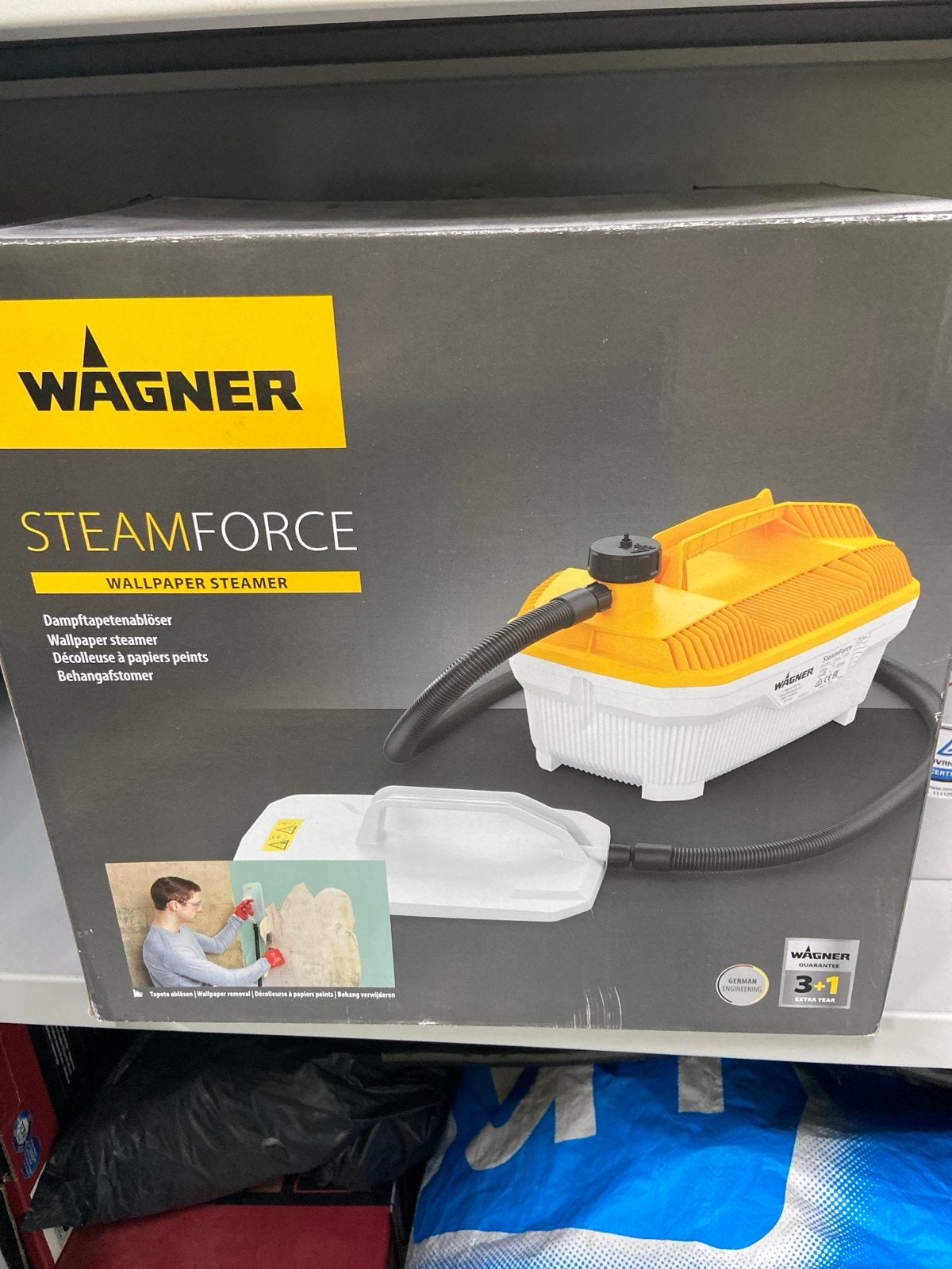 Wagner Steamforce Behangafstomer - Nieuw in doos, Ophalen of Verzenden, Nieuw, Overige typen