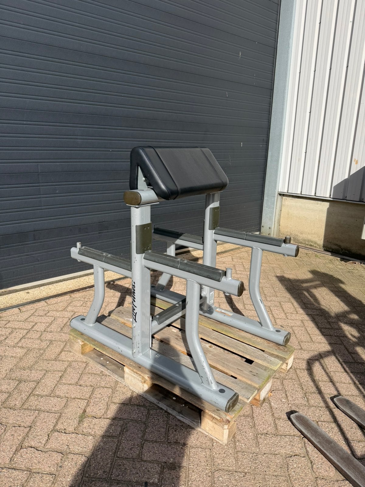 Life Fitness Scott Bench , Biceps Bankje, Ophalen, Gebruikt, Fitnessbank