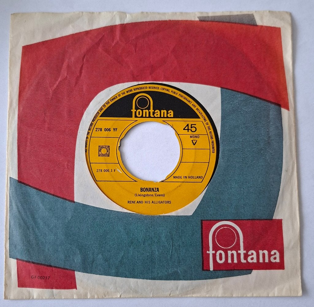 Rene and his Alligators - Bonanza, Ophalen of Verzenden, Gebruikt, Pop