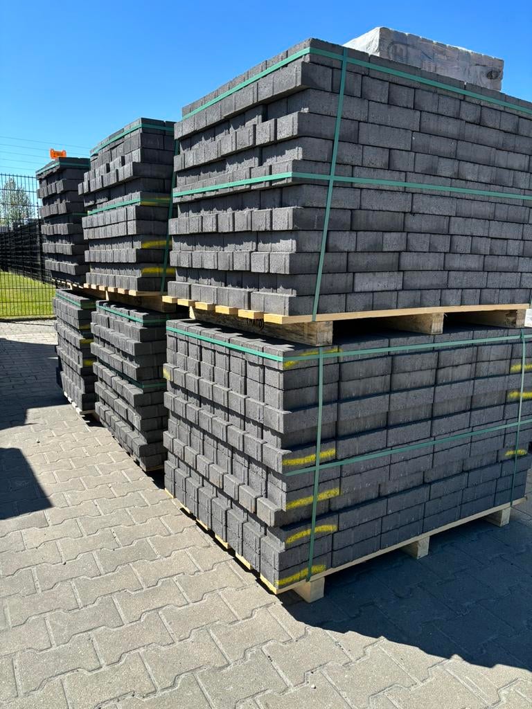 Restantpartij Betonklinkers, Klinkers, Nieuw, Ophalen of Verzenden, 10 m² of meer