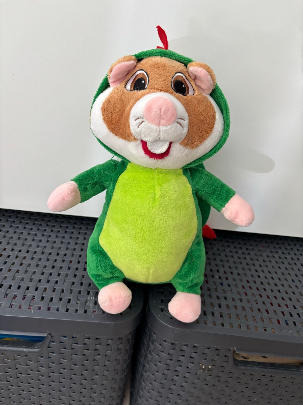 AH Hamster 28 cm in drakenpak knuffel Efteling Albert Heijn, Kinderen en Baby's, Albert Heijn, Hamster, Ophalen of Verzenden, Bruin