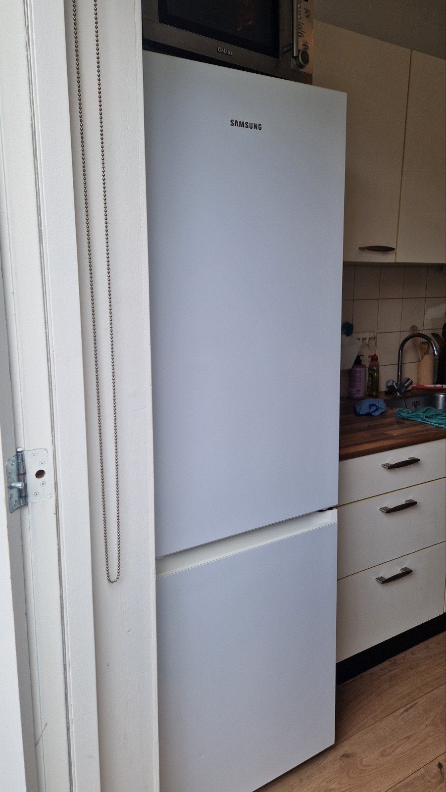 Samsung koel-vries no frost -zgan, Ophalen, 200 liter of meer, 60 cm of meer, Met aparte vriezer