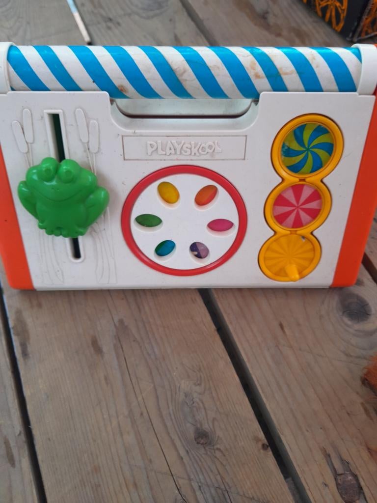 Retro Playskool Activiteitencentrum - Vintage Speelgoed, Ophalen of Verzenden, Gebruikt, Overige typen