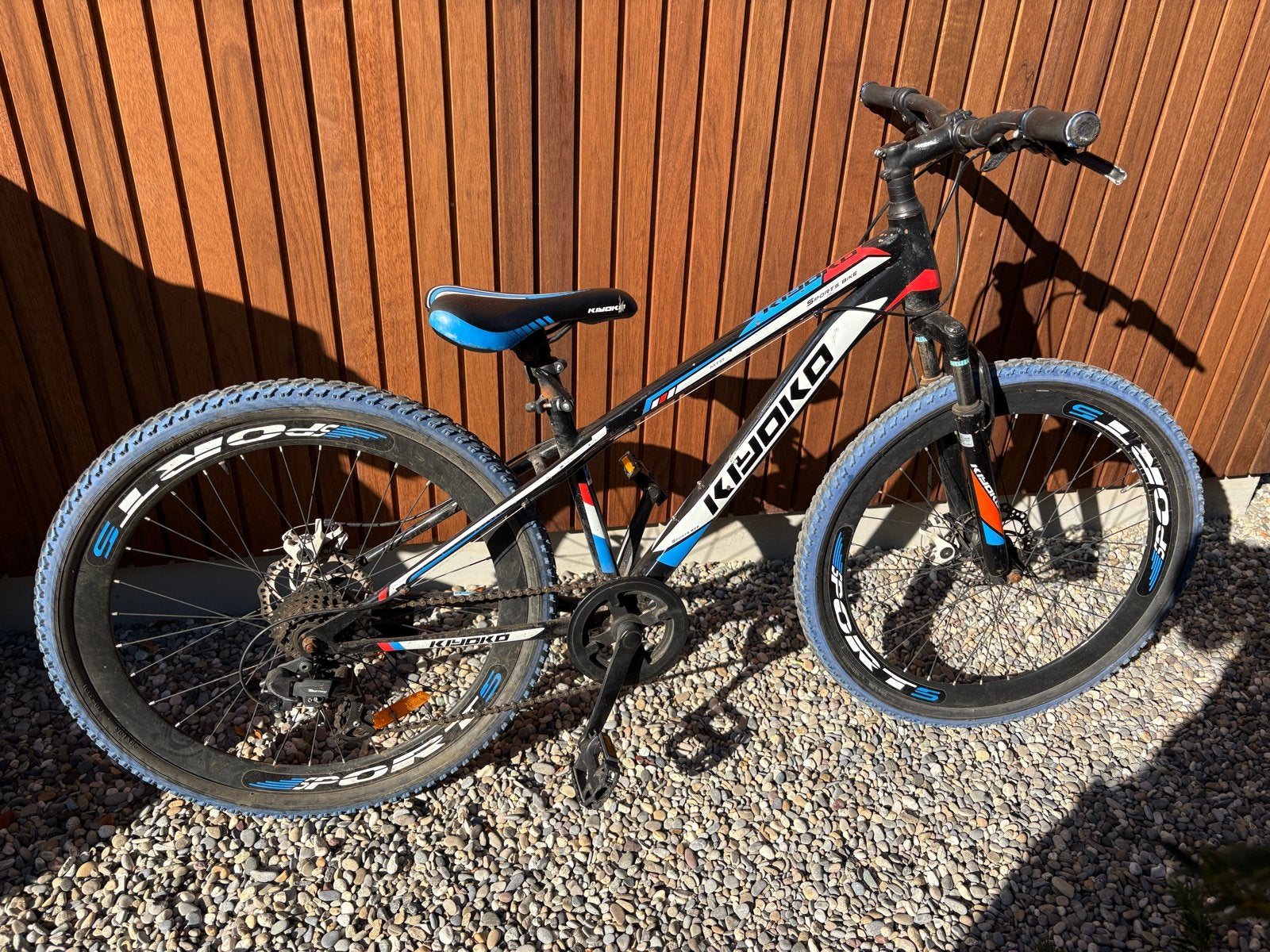 Kiyoko kinderfiets met 24 inch wielen en schijfremmen, Gebruikt, Hardtail, Heren, Schijfrem