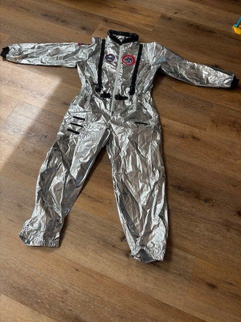 Astronautenkostuum ruimtevaarder astronautenpak maat XL, Carnaval, Maat 46/48 (XL) of groter, Nieuw, Ophalen of Verzenden
