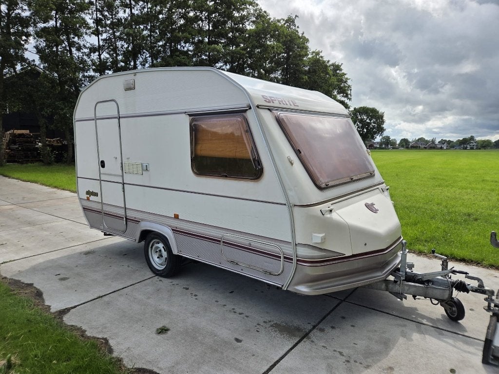 Sprite Alpine caravan, Caravans en Kamperen, Caravans, Rondzit, Particulier, Sprite, Tot en met 2