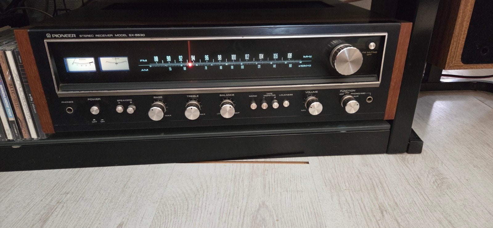 ZELDZAME PIONEER SX-5530 BLACKFACE, Audio, Tv en Foto, Versterkers en Receivers, Ophalen, Gebruikt, Pioneer, Minder dan 60 watt