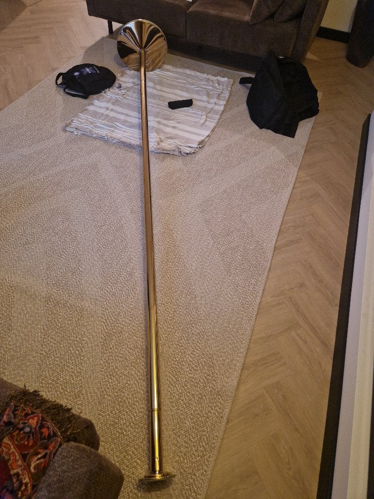 X-pole Xpert Pro Titanium Gold Danspaal, Ophalen, Gebruikt, Overige typen