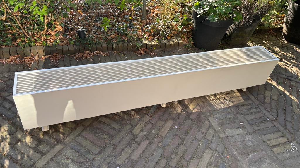 Jaga mini twin type 21 convector. Vrijstaand. 200x25, Ophalen, 30 tot 80 cm, Hoog rendement (Hr), Overige typen